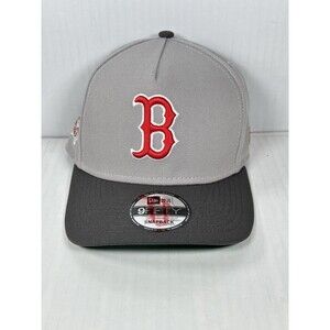 New Era 9FIFTY A-Frame Boston Red Sox Snapback Hat Cap World Series Side Patch
